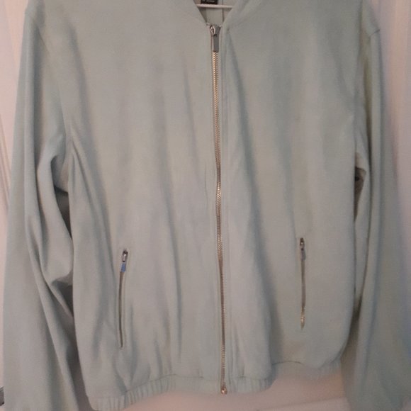 NWOT Mint Green Forever 21 size small bomber jacket - Picture 1 of 4